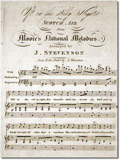 Oft in the Stilly Night Sheet Music